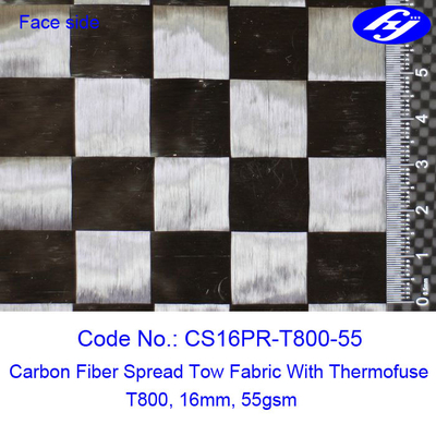Lightweight 55gsm Toray 12K T800 Woven Fabric for UAV Body Structure Thickness 0.07mm Raw Material Carbon Yarn