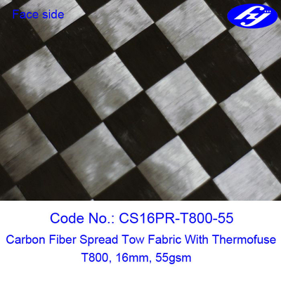 Lightweight 55gsm Toray 12K T800 Woven Fabric for UAV Body Structure Thickness 0.07mm Raw Material Carbon Yarn